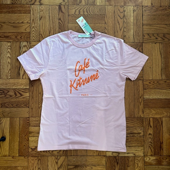Maison Kitsune Café Kitsune Tee - Picture 3 of 4